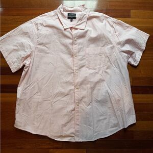 Bonobos Light Pink Striped Casual Shirt
